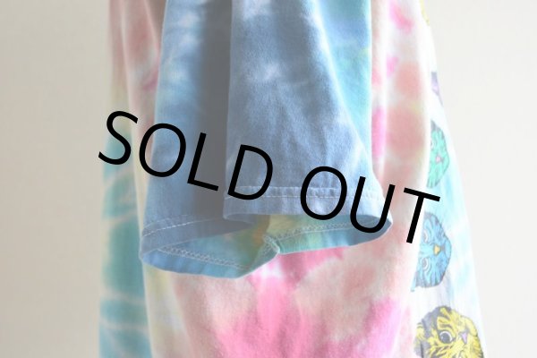 画像10: 猫タイダイTシャツ　 表記XL  (10)