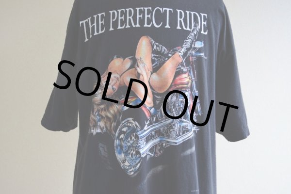 画像7: 1990s DAVE'S CUSTOM CYCLE  モーターサイクルTシャツ　 セクシープリント　 表記XL  (7)