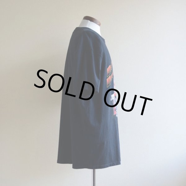 画像2: 1990s〜 BAD BOYS TOYS モーターサイクルTシャツ　 セクシープリント　 表記XL  (2)