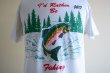 画像7: 1980s I'ｄ Rather Be Fishing Tシャツ　 表記L  (7)