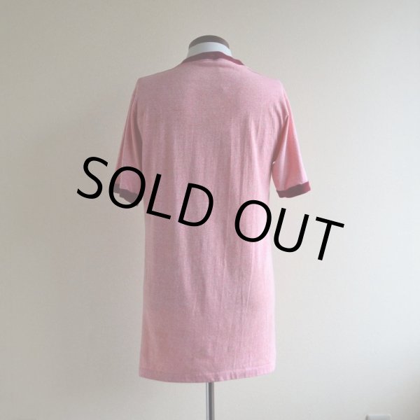 画像3: 1970s〜 TOWNCRAFT 無地リンガーTシャツ  表記L  (3)