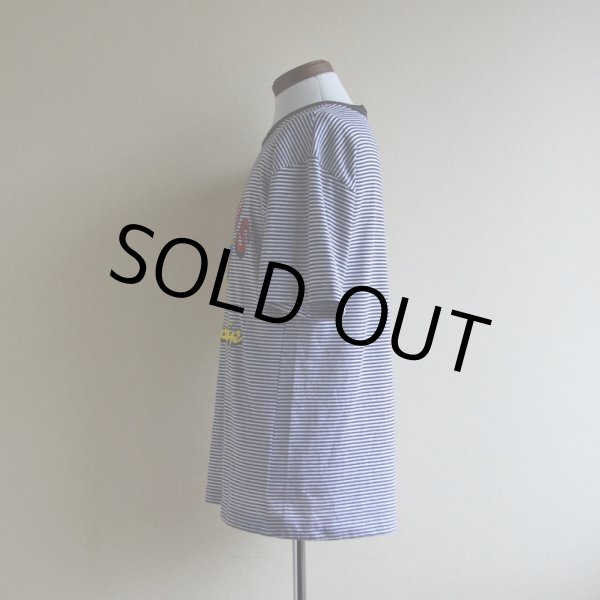 画像4: 1990s TENNIS ボーダーTシャツ　 表記L  (4)