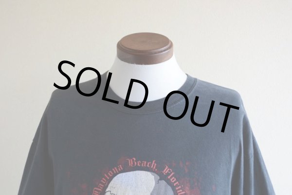 画像7: 2000s HARLEY-DAVIDSON DAYTONA BIKE WEEK スカルプリントTシャツ　 表記L  (7)