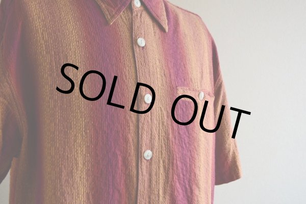 画像9: 1990s BLUENOTES 半袖コットンシャツ　 表記L  (9)