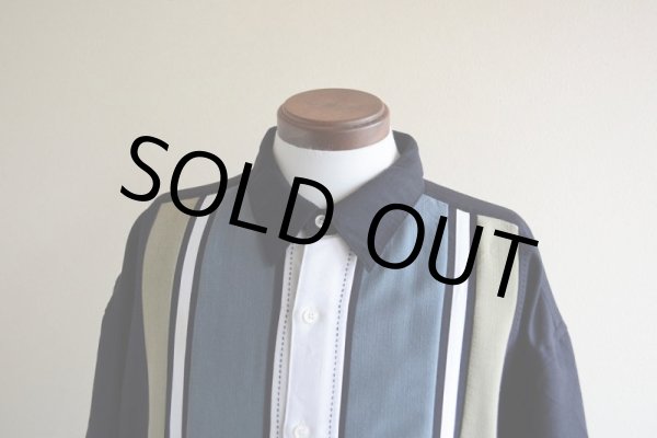 画像6: GEOFFREY BEENE ラインデザインシャツ　 表記XL  (6)