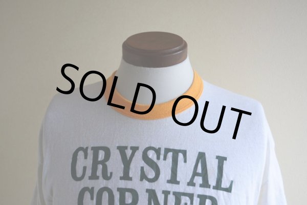 画像6: 1980s CRYSTAL CORNER BAR リンガーTシャツ　 表記XL  (6)