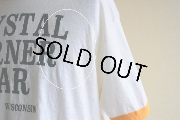 画像11: 1980s CRYSTAL CORNER BAR リンガーTシャツ　 表記XL  (11)