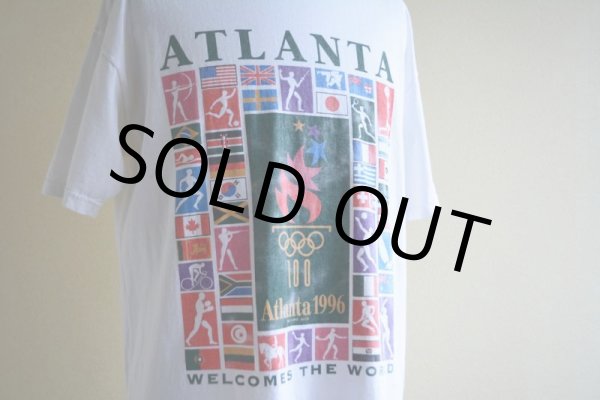 画像7: 1990s Champion ATLANTA1996 プリントTシャツ　 表記L  (7)
