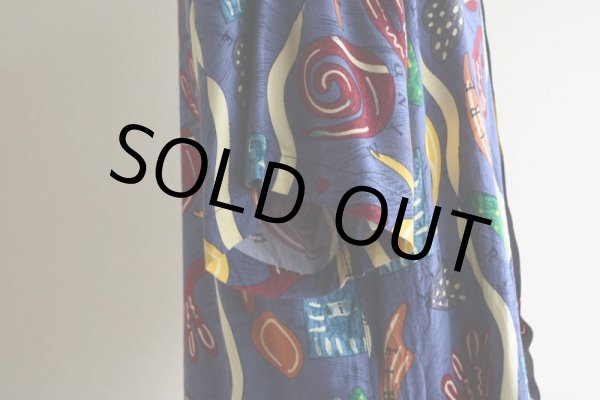 画像9: Pierre Cardin 総柄レーヨンシャツ　 表記XL  (9)