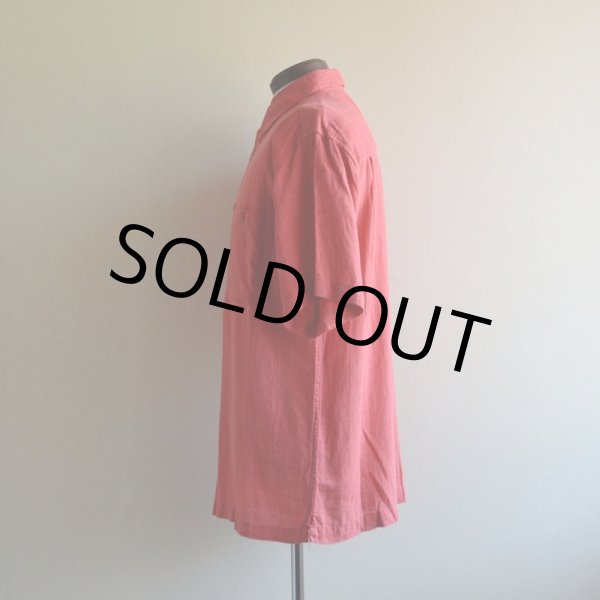 画像4: MARC EDWARDS リネンシャツ  表記L  (4)