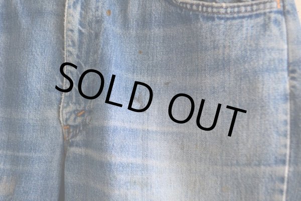 画像11: 1970s LEVI'S デニムカットオフ  ”BigE ORANGE TAB”  実寸W33  (11)