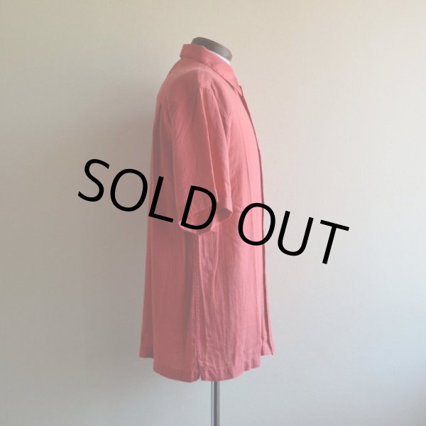 画像2: MARC EDWARDS リネンシャツ  表記L  (2)