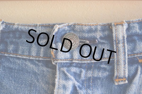 画像5: 1970s LEVI'S デニムカットオフ  ”BigE ORANGE TAB”  実寸W33  (5)