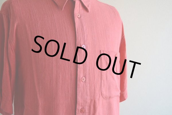 画像8: MARC EDWARDS リネンシャツ  表記L  (8)