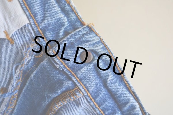 画像7: 1970s LEVI'S デニムカットオフ  ”BigE ORANGE TAB”  実寸W33  (7)