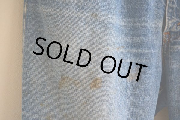 画像9: 1970s LEVI'S デニムカットオフ  ”BigE ORANGE TAB”  実寸W33  (9)