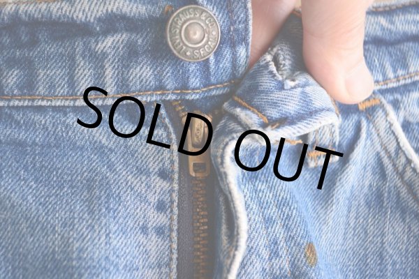 画像6: 1970s LEVI'S デニムカットオフ  ”BigE ORANGE TAB”  実寸W33  (6)