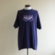 画像1: 1990s〜 STRIKE ZONE ボウリング刺繍Tシャツ　 表記XL  (1)