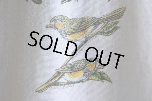 画像8: 1990s BIRD ALPHABET Tシャツ　 実寸L  (8)