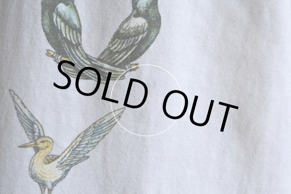 画像15: 1990s BIRD ALPHABET Tシャツ　 実寸L  (15)