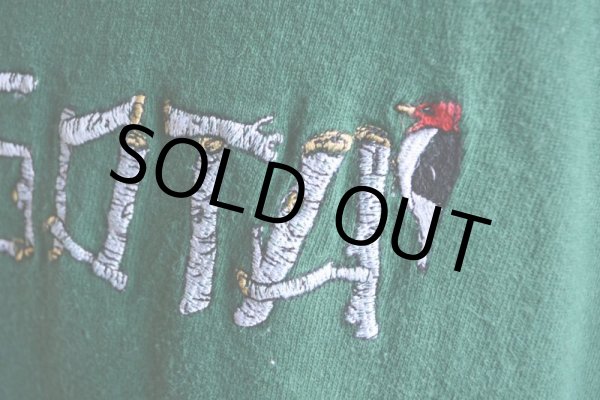 画像7: 1990s MINNESOTA 刺繍ロゴTシャツ　 実寸L  (7)