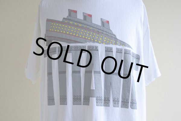 画像7: TITANIC プリントTシャツ　 表記L  (7)