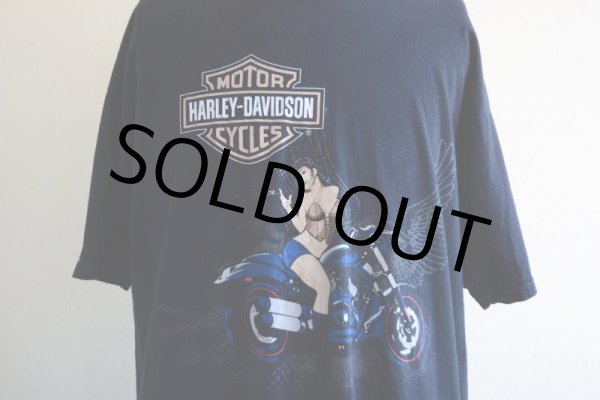 画像8: 2000s HARLEY-DAVIDSON プリントTシャツ　 表記L  (8)