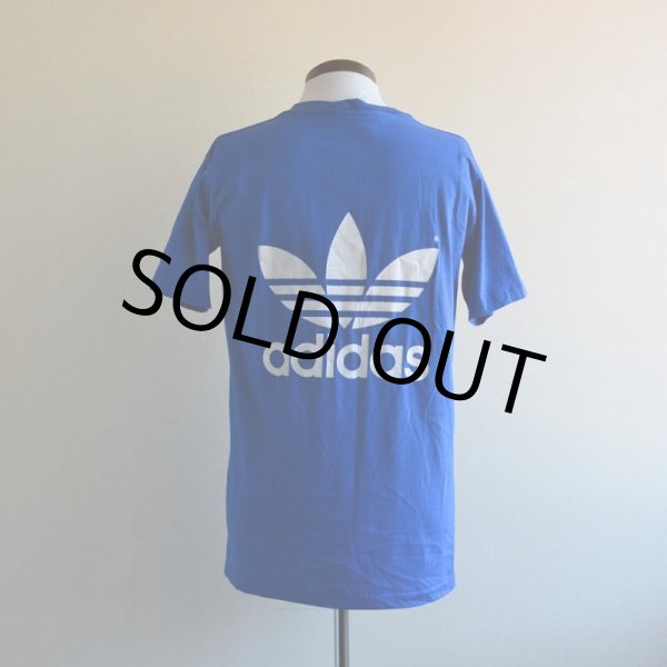 画像3: 1980s adidas トレフォイルTシャツ　 両面プリント　 表記L  (3)