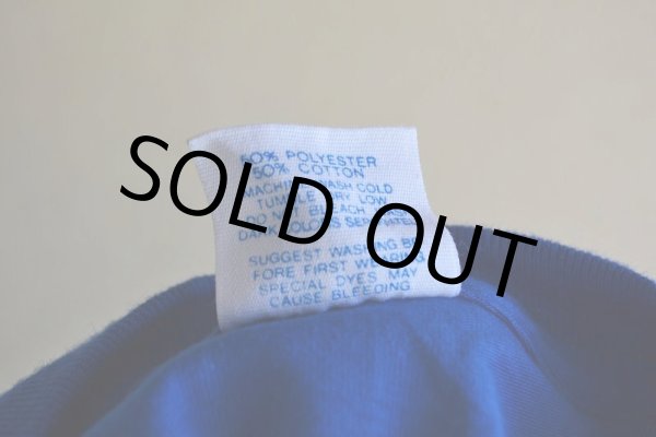 画像6: 1980s adidas トレフォイルTシャツ　 両面プリント　 表記L  (6)