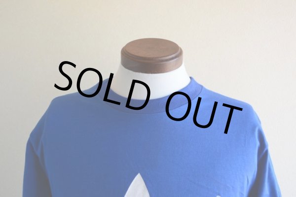 画像7: 1980s adidas トレフォイルTシャツ　 両面プリント　 表記L  (7)