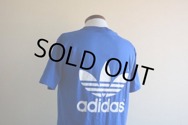 画像12: 1980s adidas トレフォイルTシャツ　 両面プリント　 表記L  (12)