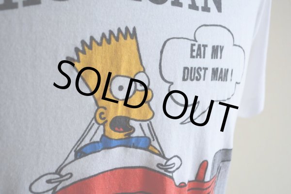 画像8: 1990s THE SIMPSONS プリントTシャツ　 実寸M  (8)