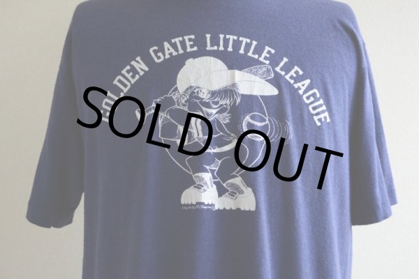 画像7: 1980-90s GOLDEN GATE LITTLE LEAGUE Tシャツ　 表記L  (7)