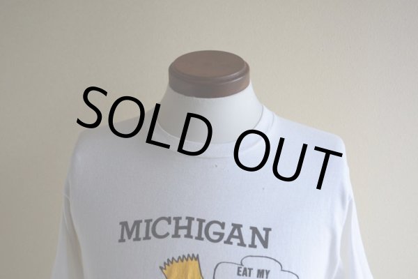 画像6: 1990s THE SIMPSONS プリントTシャツ　 実寸M  (6)