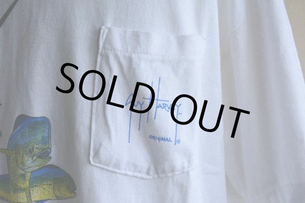 画像8: 1990s GUY HARVEY ポケットTシャツ  MADE IN USA  表記XL  (8)
