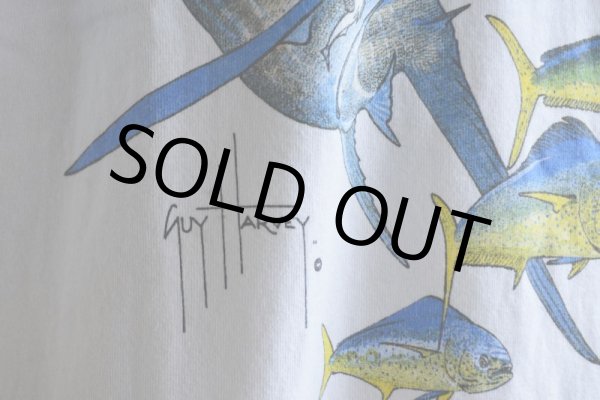 画像9: 1990s GUY HARVEY ポケットTシャツ  MADE IN USA  表記XL  (9)