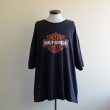 画像1: 1990-00s HARLEY-DAVIDSON プリントTシャツ　 表記3XL  (1)