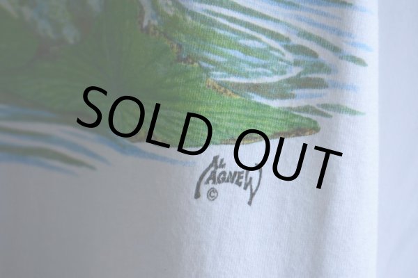 画像12: 1990s T.S.F. ORIGINALS ブラックバスTシャツ  MADE IN USA  表記XXL  (12)