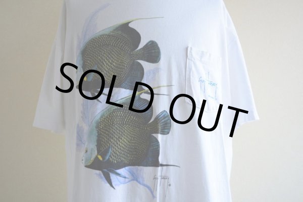 画像7: 1990s GUY HARVEY ポケットTシャツ　 MADE IN USA　 表記XL  (7)