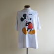 画像1: 1990s MICKEY MOUSE Tシャツ　 表記L  (1)