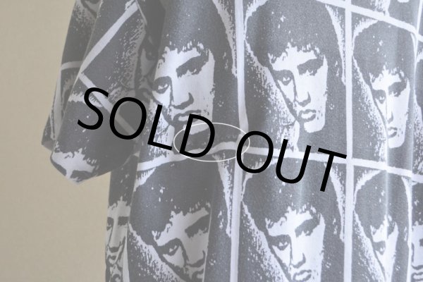 画像13: 1990s ELVIS PRESLEY 総柄プリントTシャツ　 実寸L  (13)