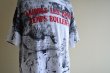 画像7: 1990s LAISSEZ LES BONS TEMPS ROULER 総柄プリントTシャツ　 MADE IN USA　 表記L  (7)