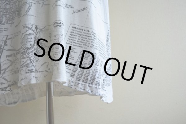 画像9: 1990s MAINE マップTシャツ　 表記L  (9)