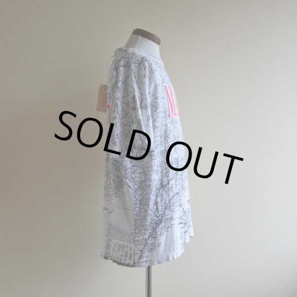 画像2: 1990s MAINE マップTシャツ　 表記L  (2)