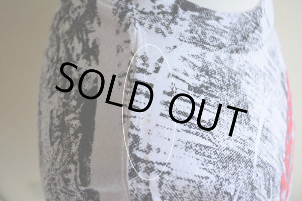 画像12: 1990s LAISSEZ LES BONS TEMPS ROULER 総柄プリントTシャツ　 MADE IN USA　 表記L  (12)