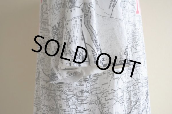 画像10: 1990s MAINE マップTシャツ　 表記L  (10)