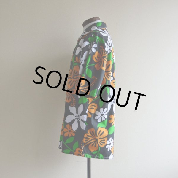 画像4: 1970s SEARS コットンアロハシャツ　 実寸ML  (4)