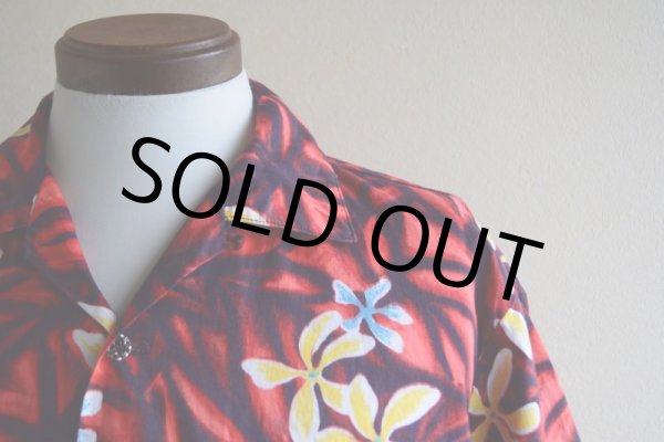 画像7: 1960s Duke of Hollywood コットンアロハシャツ　 表記L  (7)