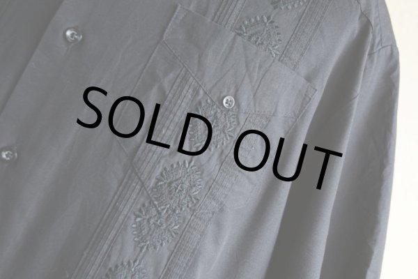 画像13: 1990s〜 SOBRINO キューバシャツ　 表記L  (13)