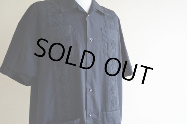 画像8: 1990s〜 SOBRINO キューバシャツ　 表記L  (8)